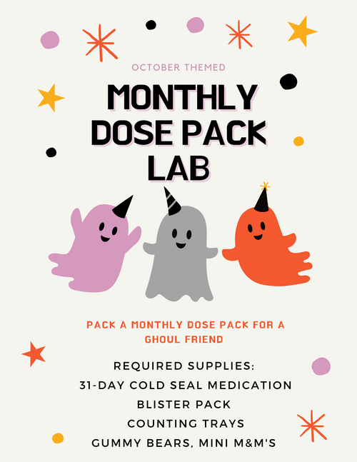 October Themed Monthly Dose Pack Lab