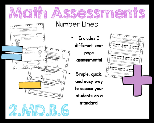 2nd Grade Math Add Up to Four Two-Digit Numbers Assessment 2.NBT.B.6