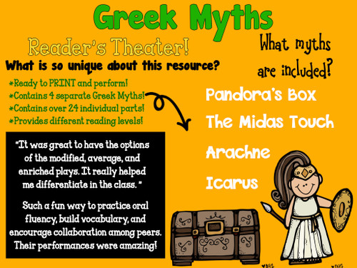 Reader's Theater:  Greek Myths