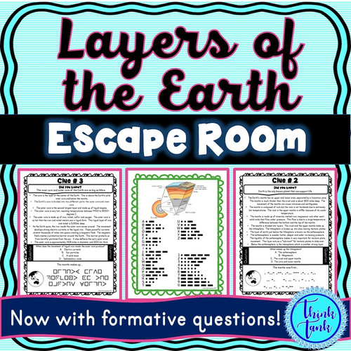 Layers of the Earth ESCAPE ROOM!