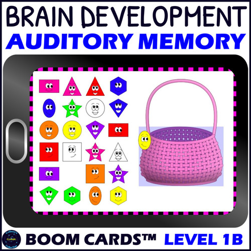 Auditory Memory Activity with Shapes and Colors Level 1b – Digital Boom ...