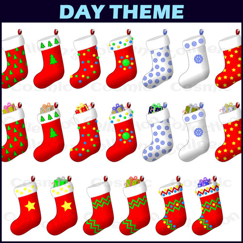 Christmas Stockings Clipart