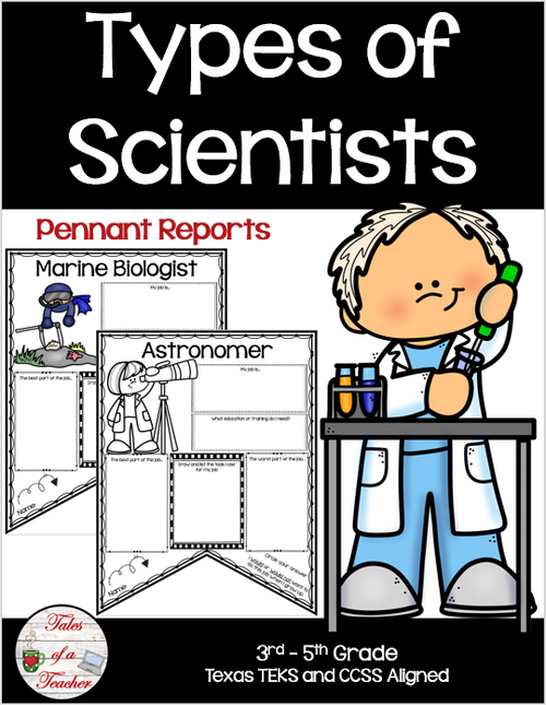 Types of Scientists Pennant Reports