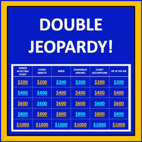 Flight Jeopardy