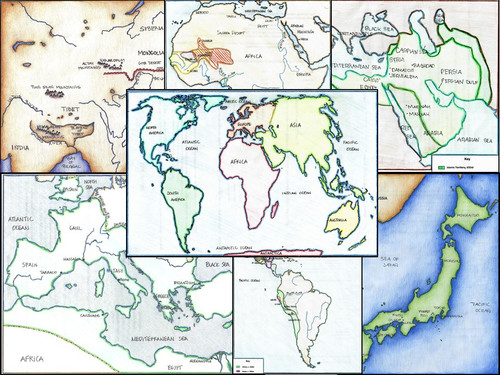 World History Poster Bundle - Amped Up Learning