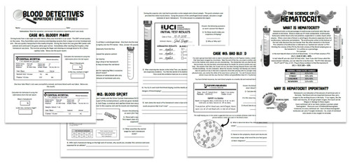 Blood Detective- Hematocrit Case Studies- Distance Learning Option!