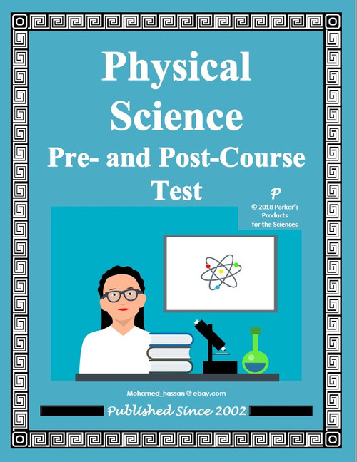 Physical Science Pre- and Post-Course Test