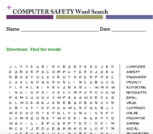 Computer Engineering Word Search - Amped Up Learning