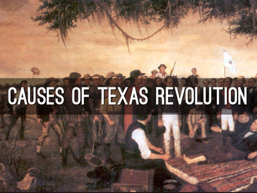 Causes of the Texas Revolution Learning Stations
