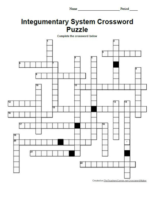 Immune System Crossword Puzzle Amped Up Learning