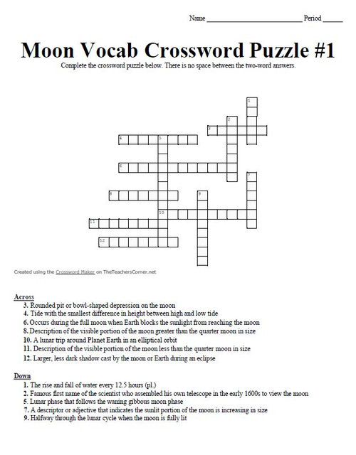 Volcanoes and Earthquakes Crossword Puzzle Set - Amped Up ...