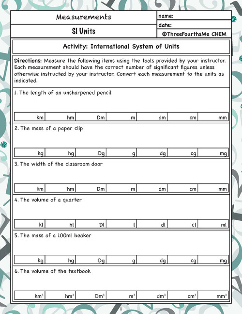 Dimensional Analysis Adventure Activity - Amped Up Learning
