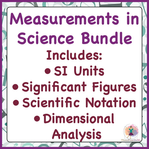 Measurements in Science BUNDLE