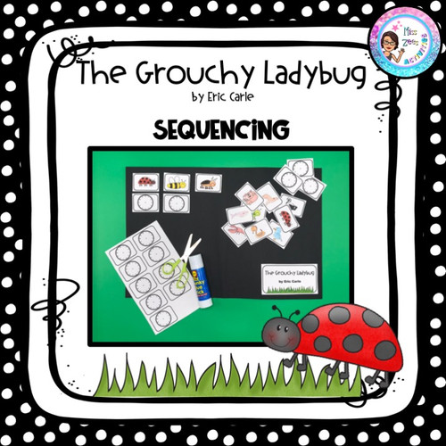Grouchy Ladybug Sequencing Activity