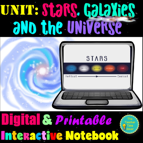 Stars Galaxies & Universe Unit | Space Digital Curriculum