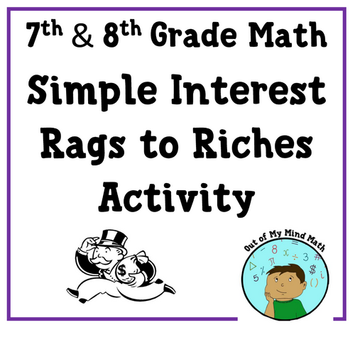 Simple Interest Activity: Rags to Riches