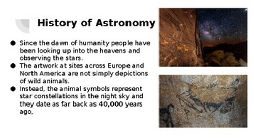 History of Astronomy Powerpoint