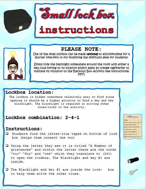 Industrial Revolution Escape Room