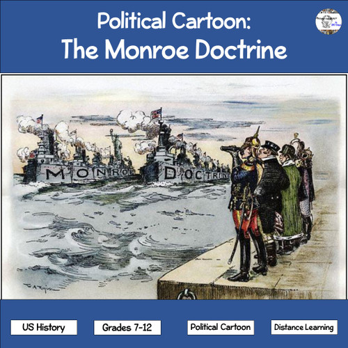 Political Cartoon: The Monroe Doctrine