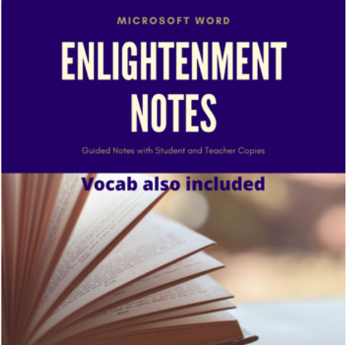 Enlightenment Guided Notes