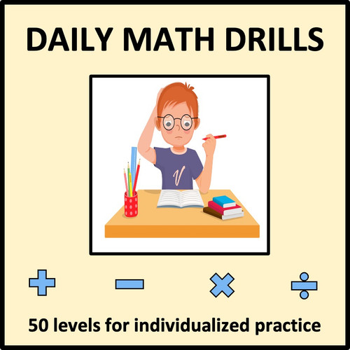 Daily Math Drills