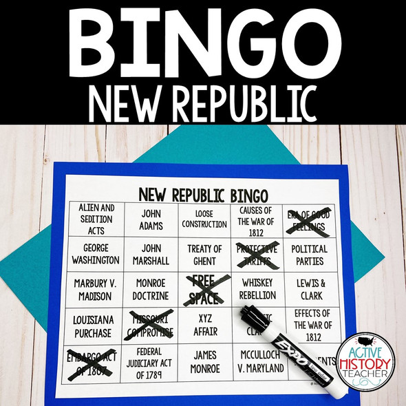 New Republic Bingo