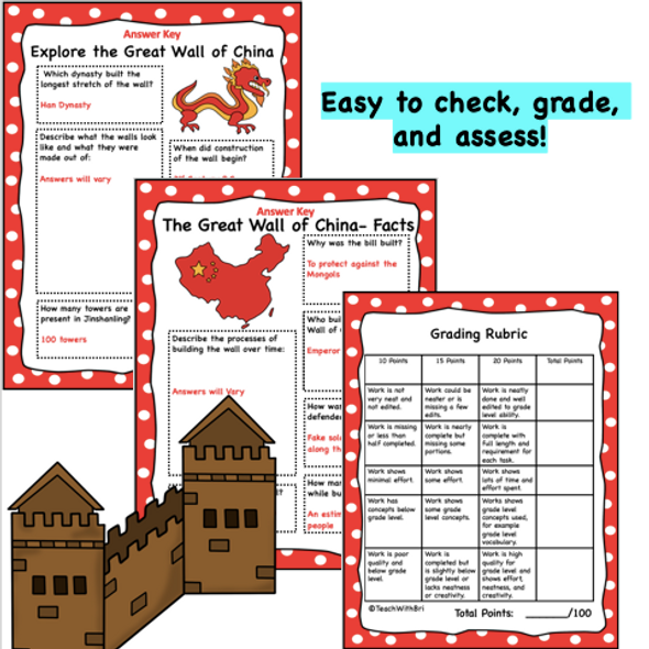 Google Drive Version- Virtual Field Trip to the Great Wall of China