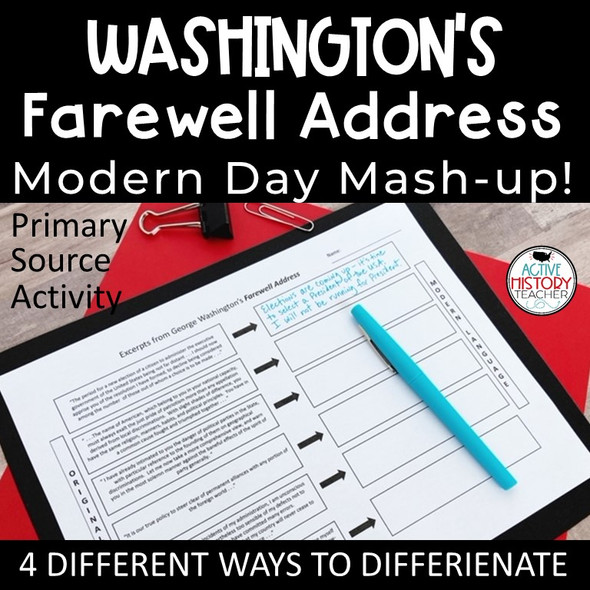 Washington's Farewell Address Modern Day Mash-Up!