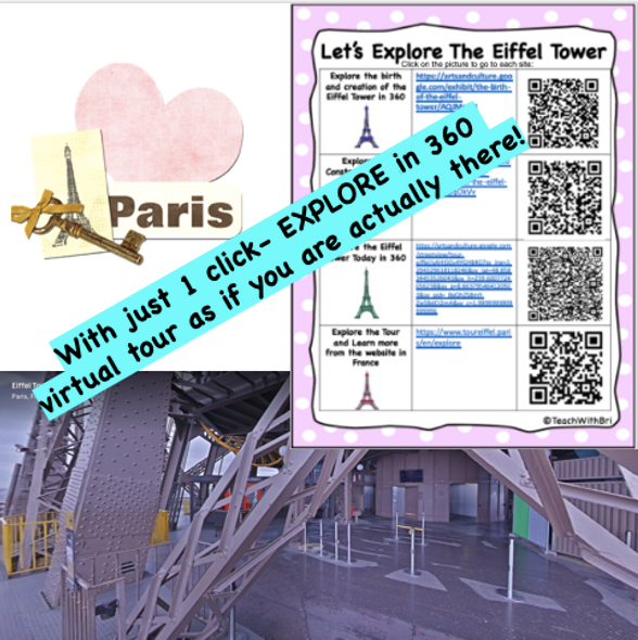 Google Drive Version- Virtual Field Trip to the Eiffel Tower