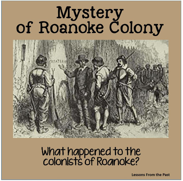 Bundle-Interactive History Lessons for Jamestown, Roanoke and Plymouth Colonies