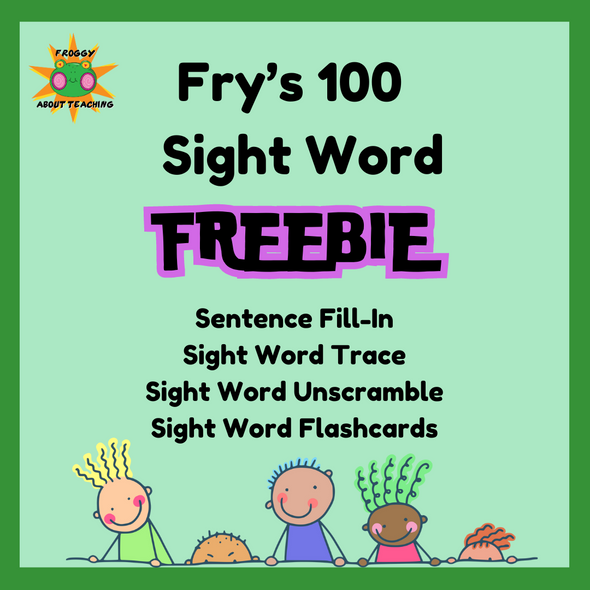 Frys 100 Sight Word Freebie