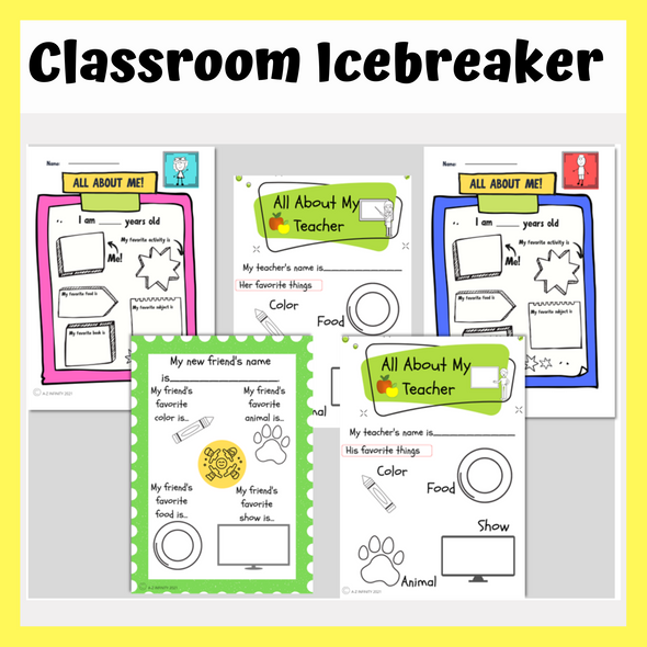 Back to School Icebreakers Elementary