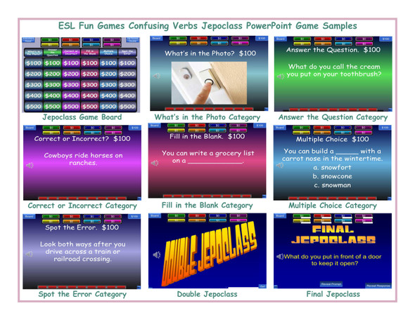 Compound Nouns Jepoclass PowerPoint Game