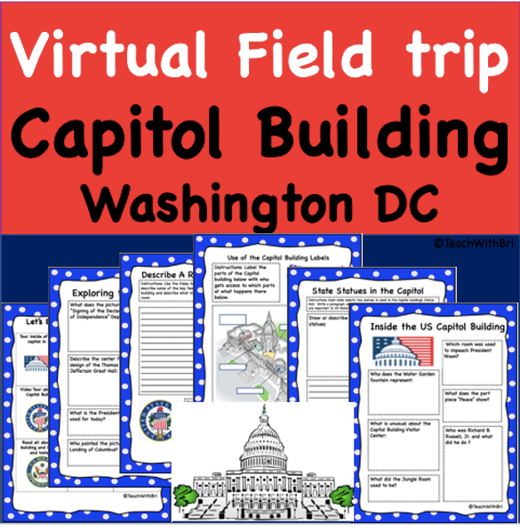 Google Drive Version- Capitol Building Washington DC  Virtual Field Trip