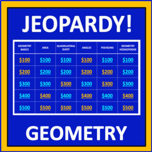 Geometry Jeopardy