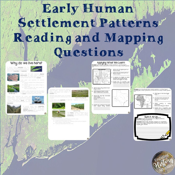 Early Human Settlement Patterns & Mapping Questions