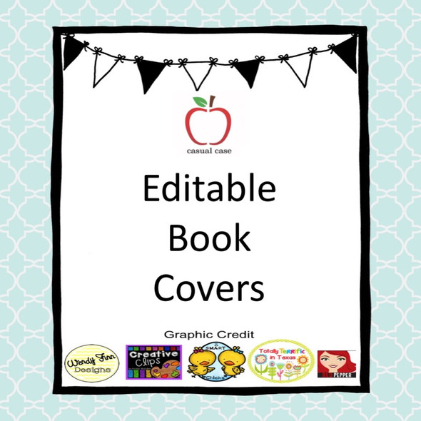 Editable Book Covers