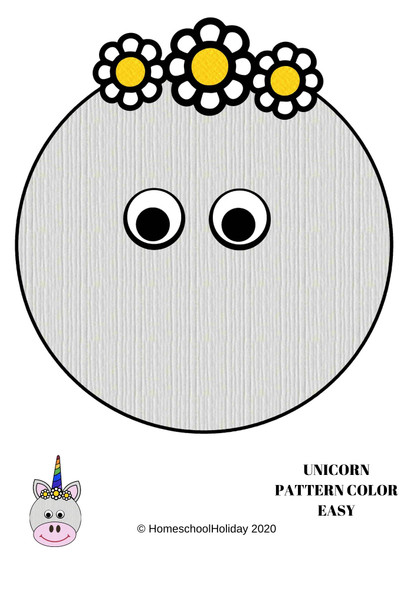 Unicorn Paper Plate Animal Craft Paper & DIGITAL version! - National Unicorn Day, April 9th