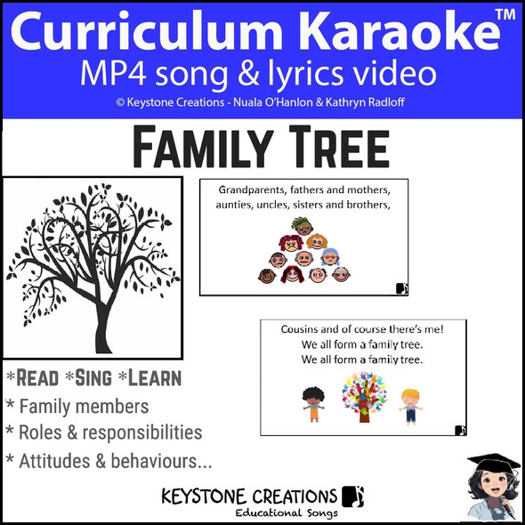 'FAMILY TREE' (Grades Pre K-3) ~ Curriculum Song Video