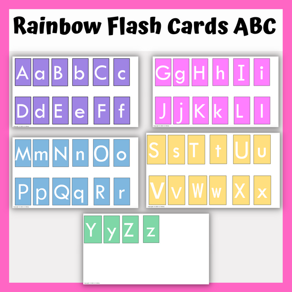 Printable ABC Flashcards 