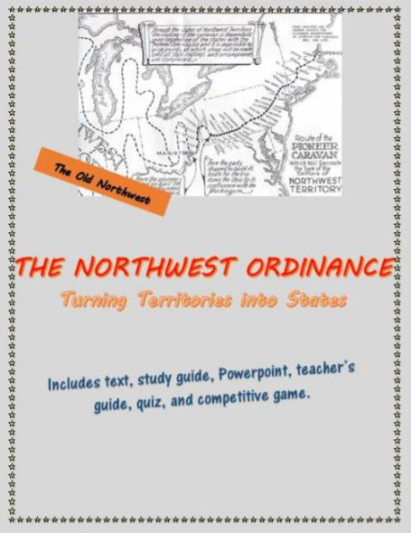 Northwest Ordinance mini-unit, including text and game