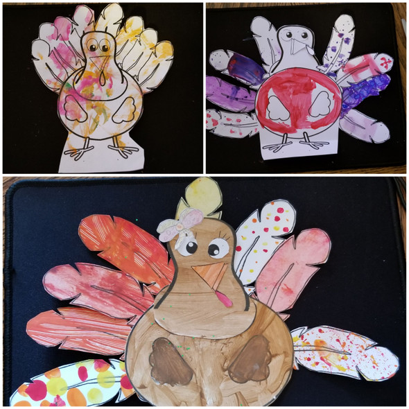 Turkey Craft Kit Prek-1st Grade