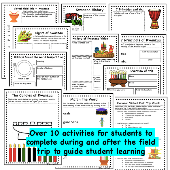 Holidays Around the World Virtual Field Trip- Kwanzaa