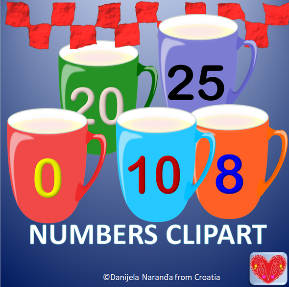 Numbers Clipart