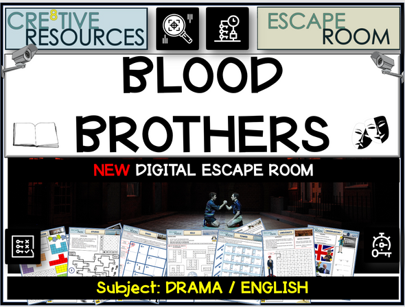 Blood Brothers Digital Escape Room