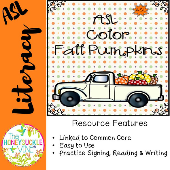 Cover for ASL Color Fall Pumpkins