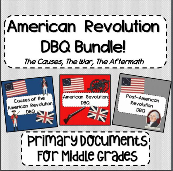 American Revolution DBQ Bundle