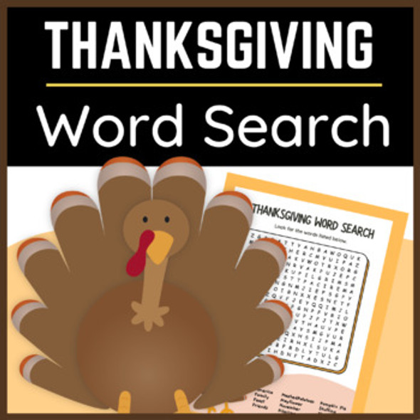 Thanksgiving Feast | Free Holiday Word Search