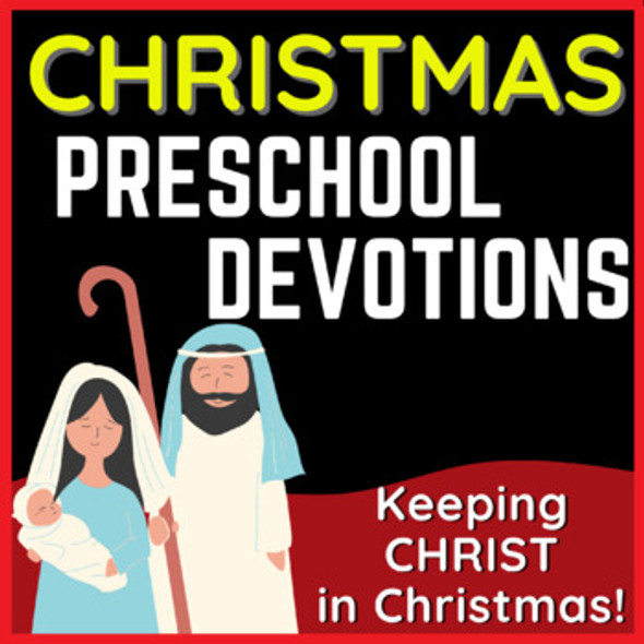 Preschool Christmas Devotions | All About Jesus