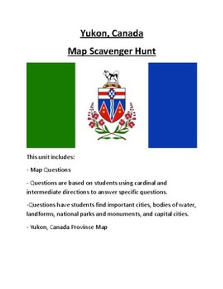 Yukon Map Scavenger Hunt